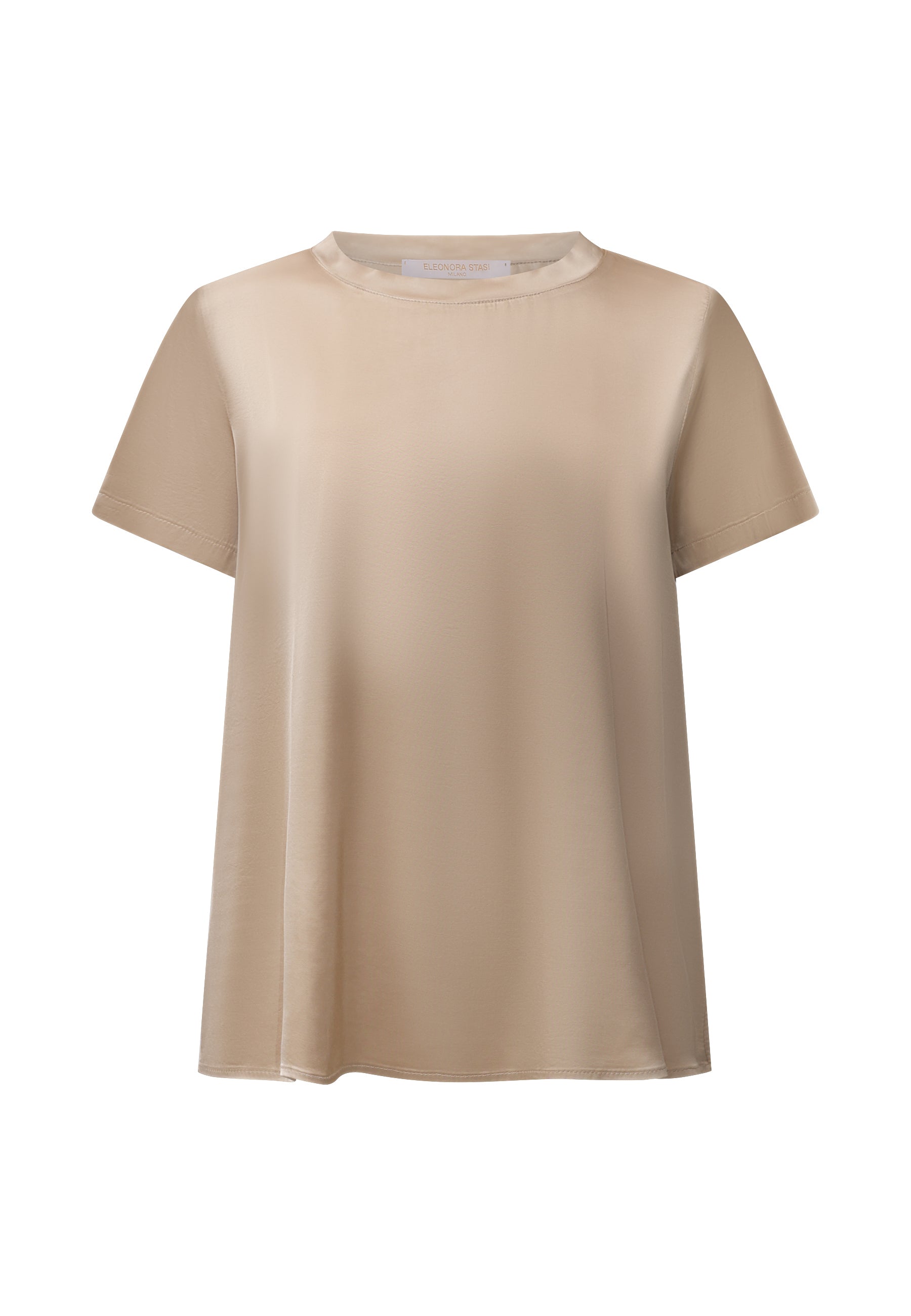 Blusa Girocollo in viscosa Eleonora Stasi