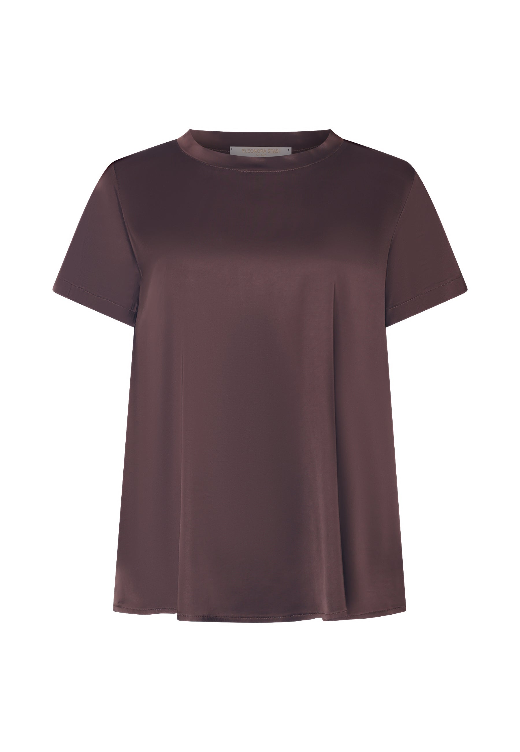 Blusa Girocollo in viscosa Eleonora Stasi
