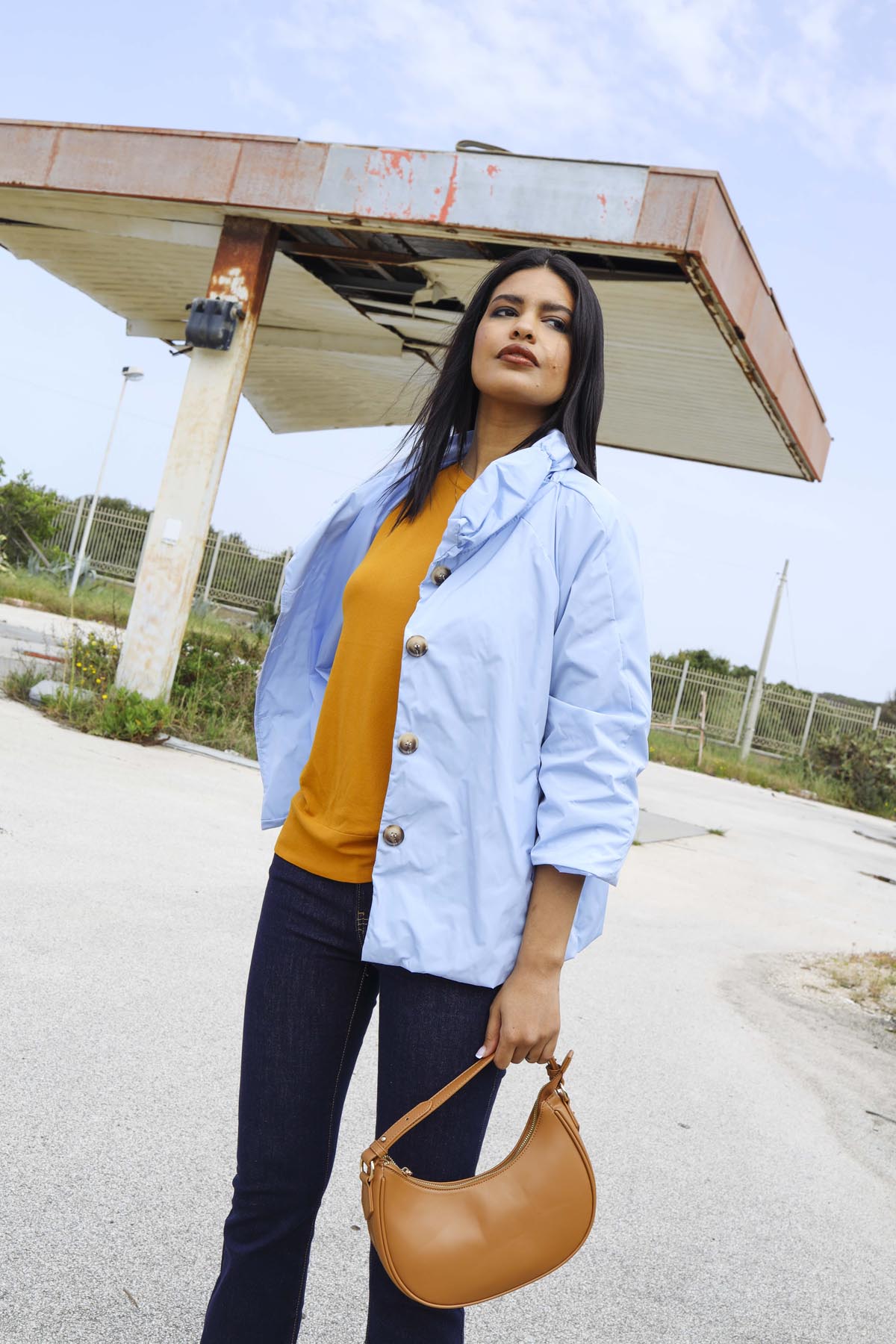 Giacca Mezzocollo vento Eleonora Stasi