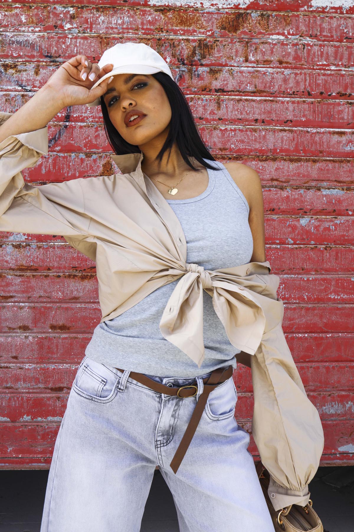 Camicia oversize in cotone Eleonora Stasi