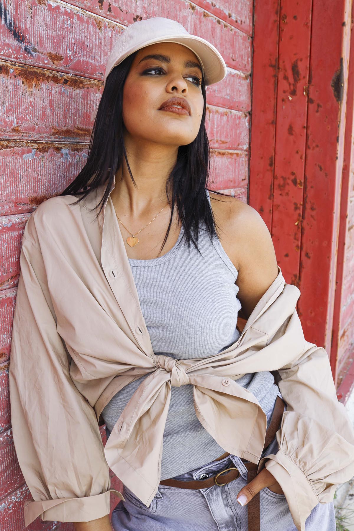 Camicia oversize in cotone Eleonora Stasi