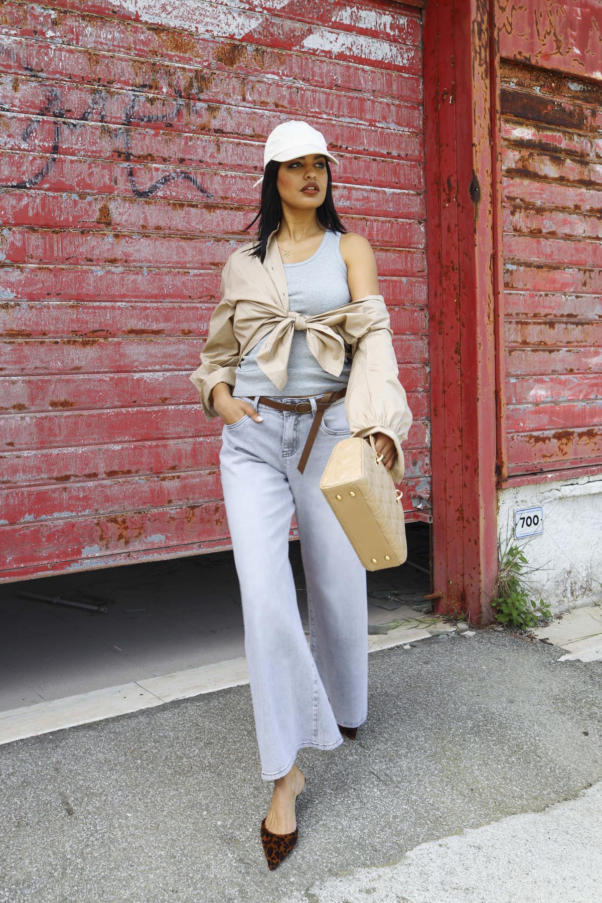 Jeans Palazzo Gray Eleonora Stasi