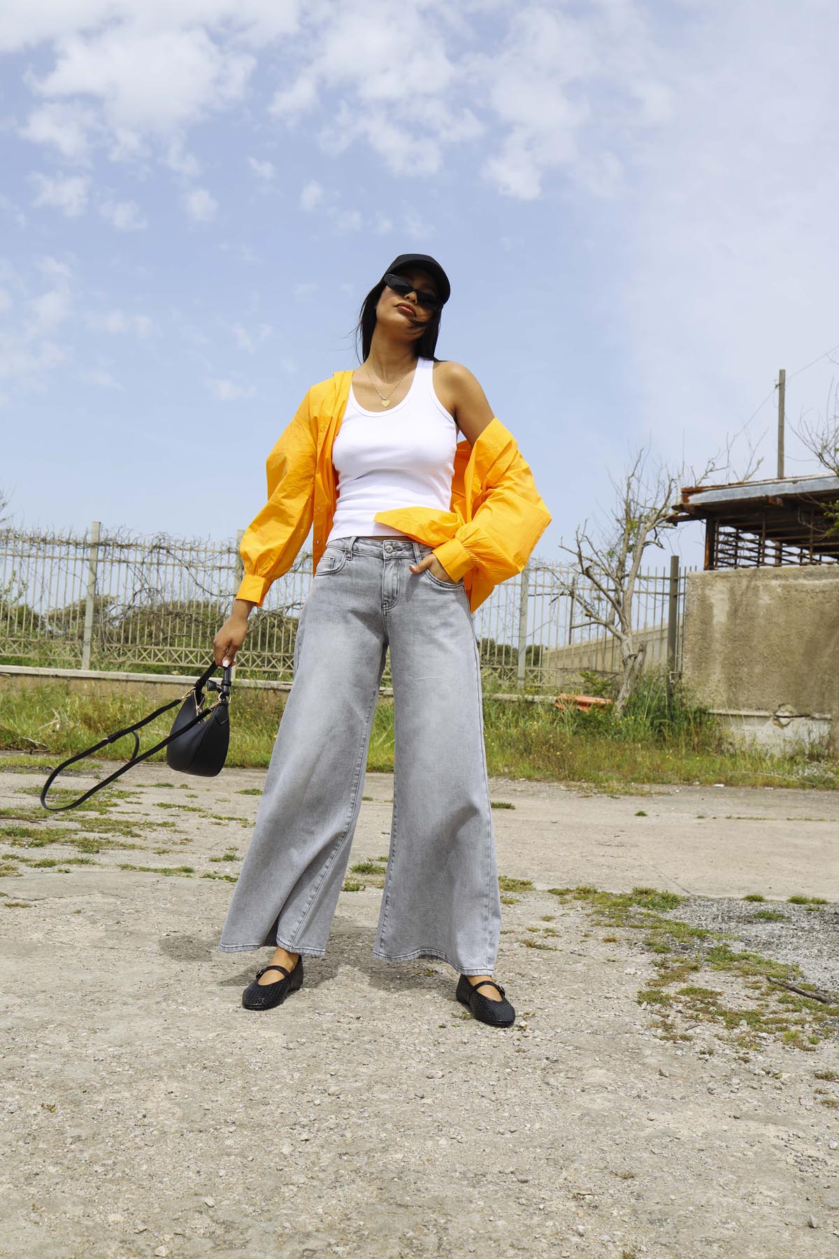 Jeans Palazzo Gray Eleonora Stasi