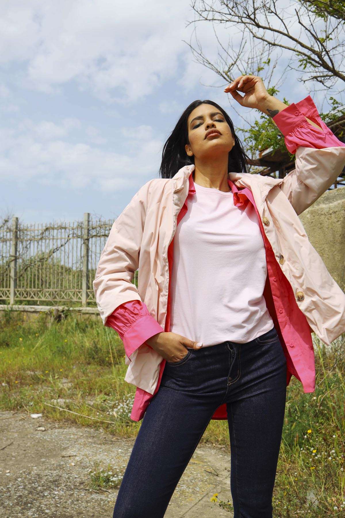 Giacca Mezzocollo vento Eleonora Stasi