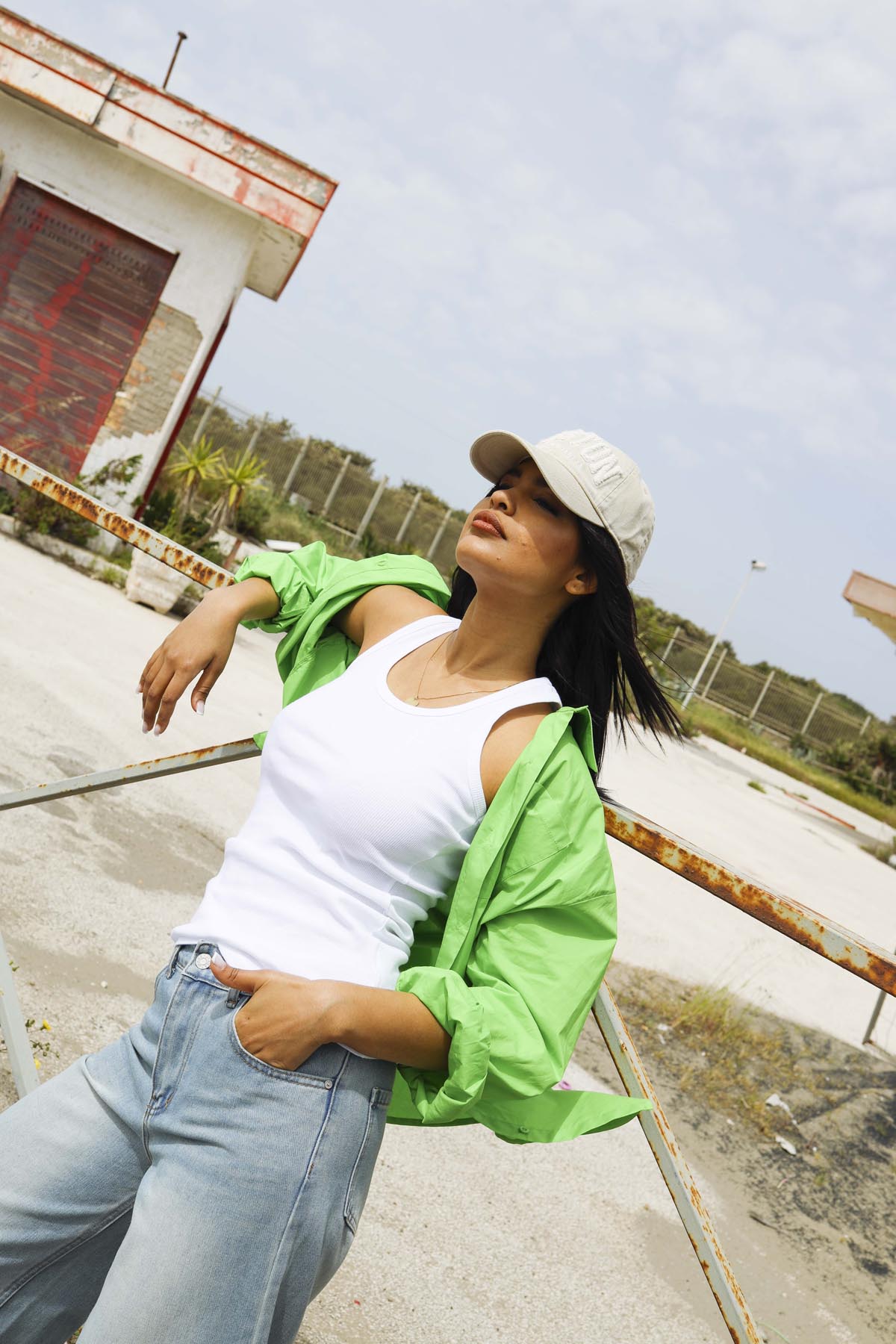 Camicia oversize in cotone Eleonora Stasi