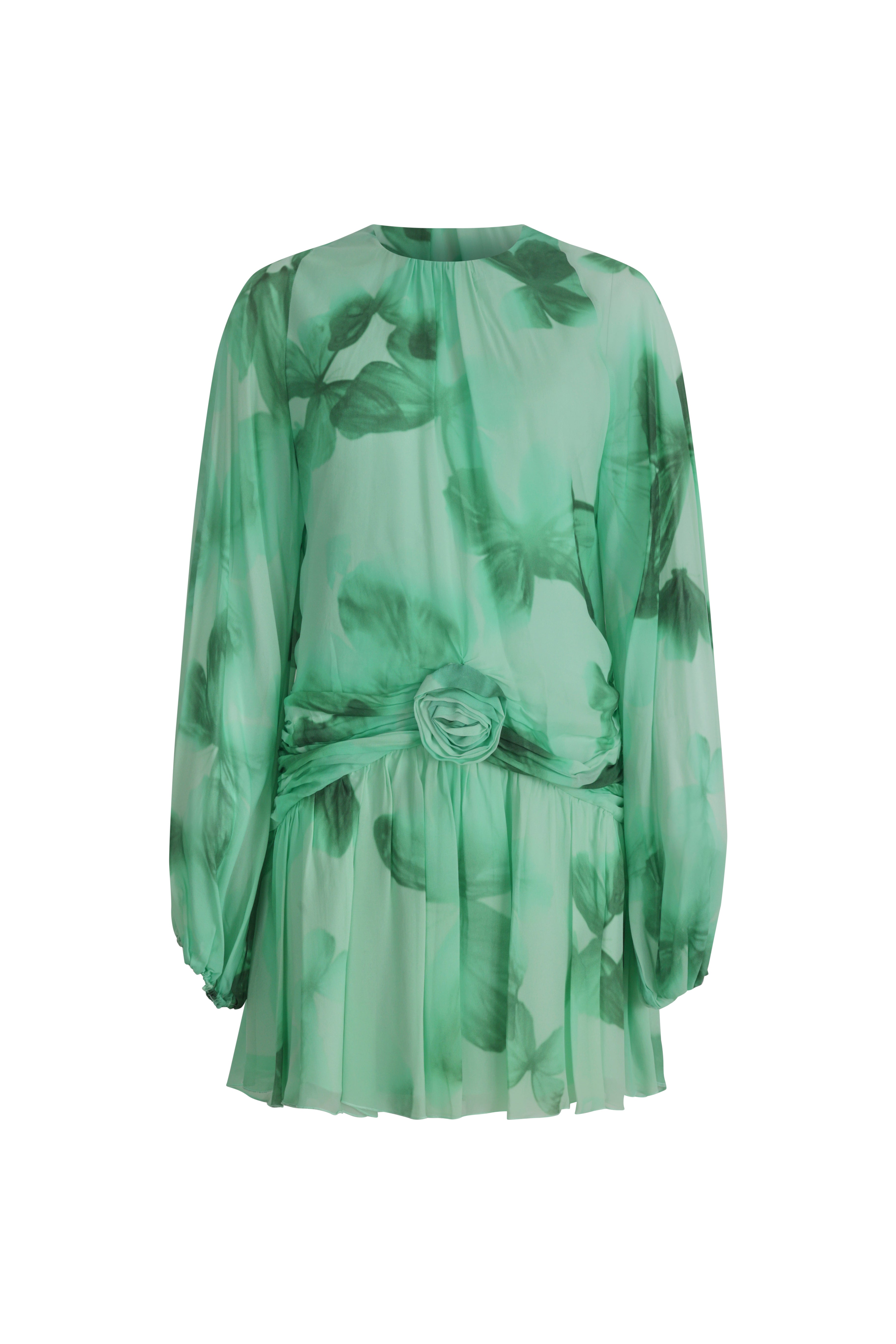 Abito Corto con rosa Blumarine