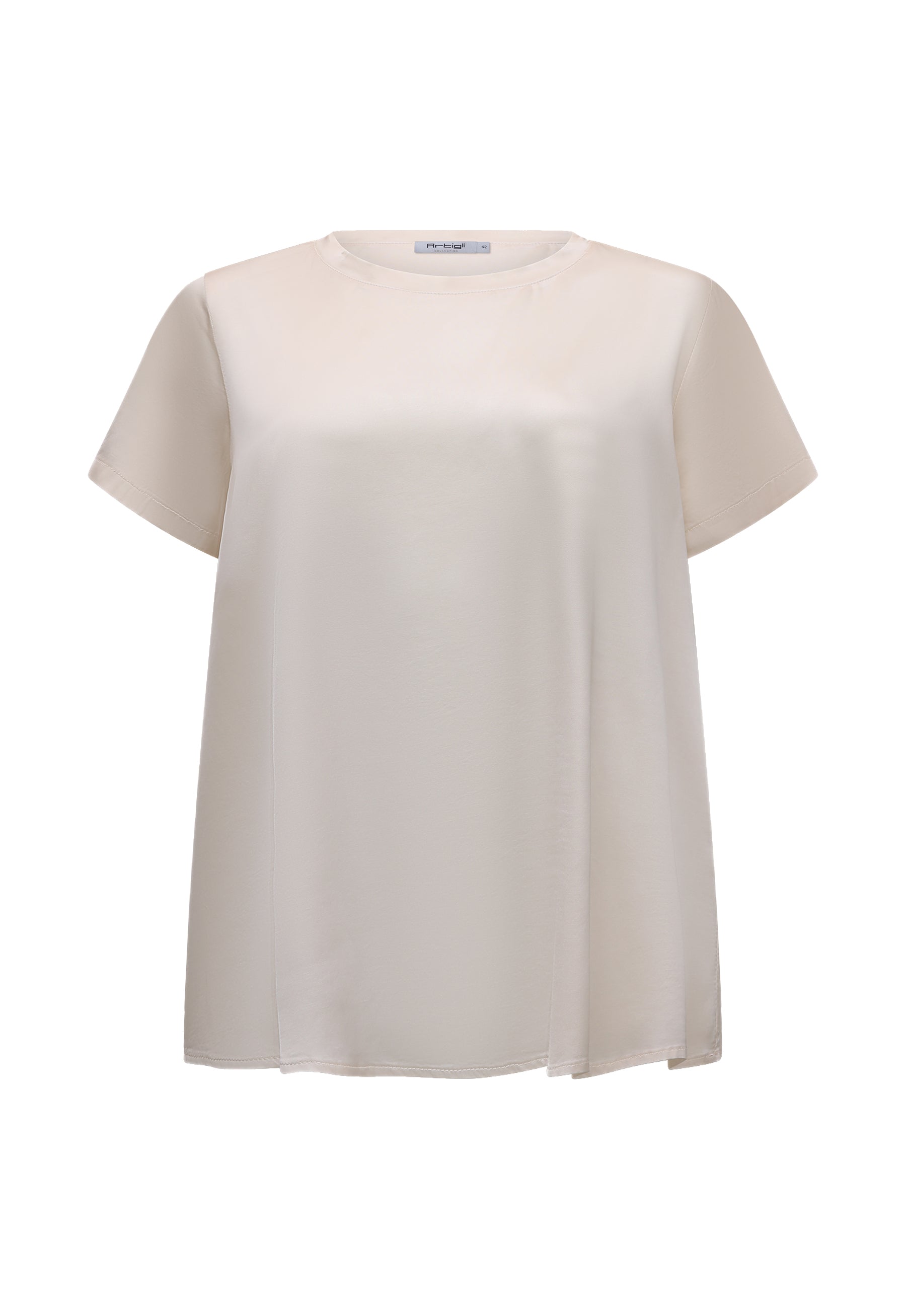 Blusa Girocollo in viscosa Eleonora Stasi