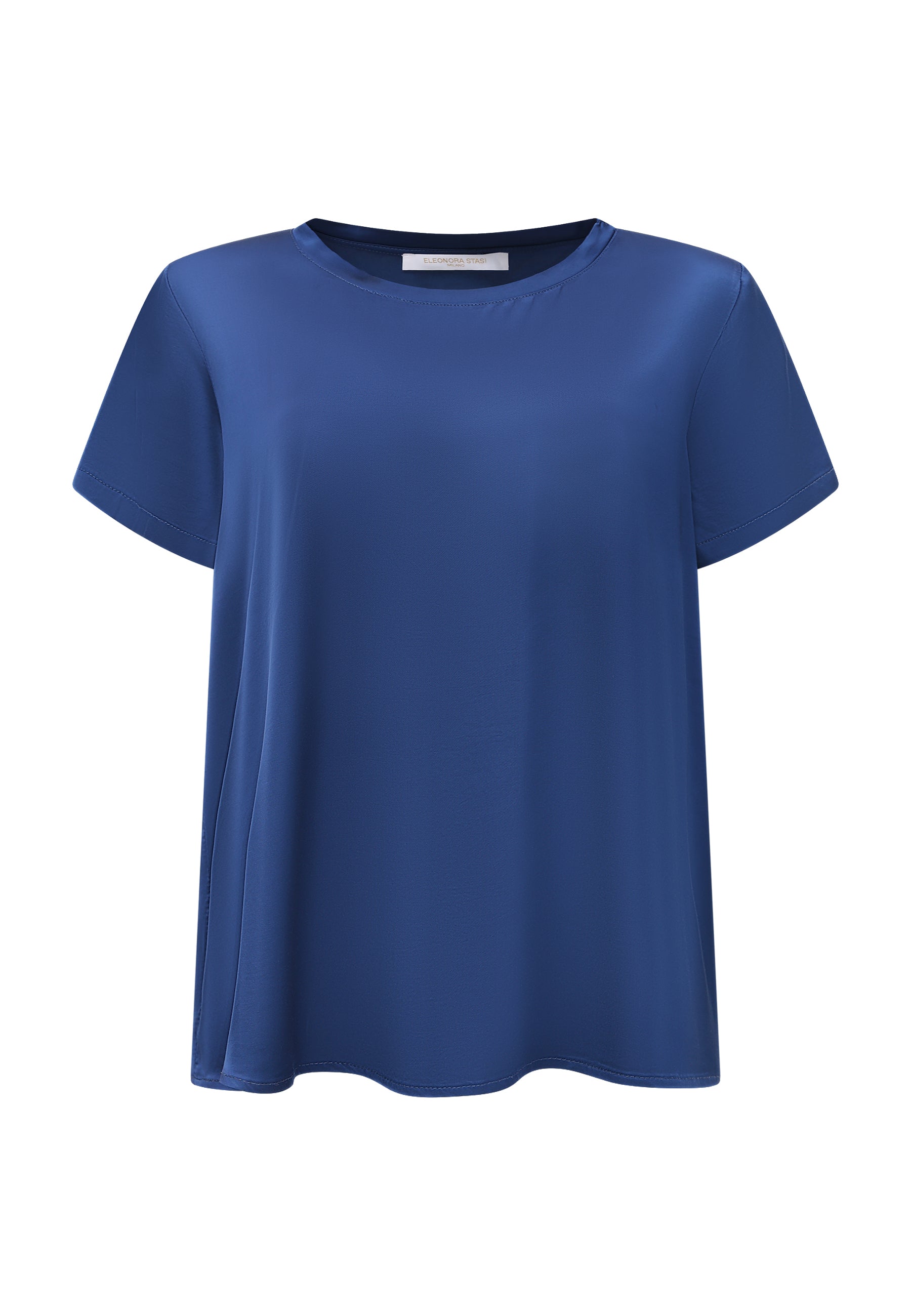 Blusa Girocollo in viscosa Eleonora Stasi