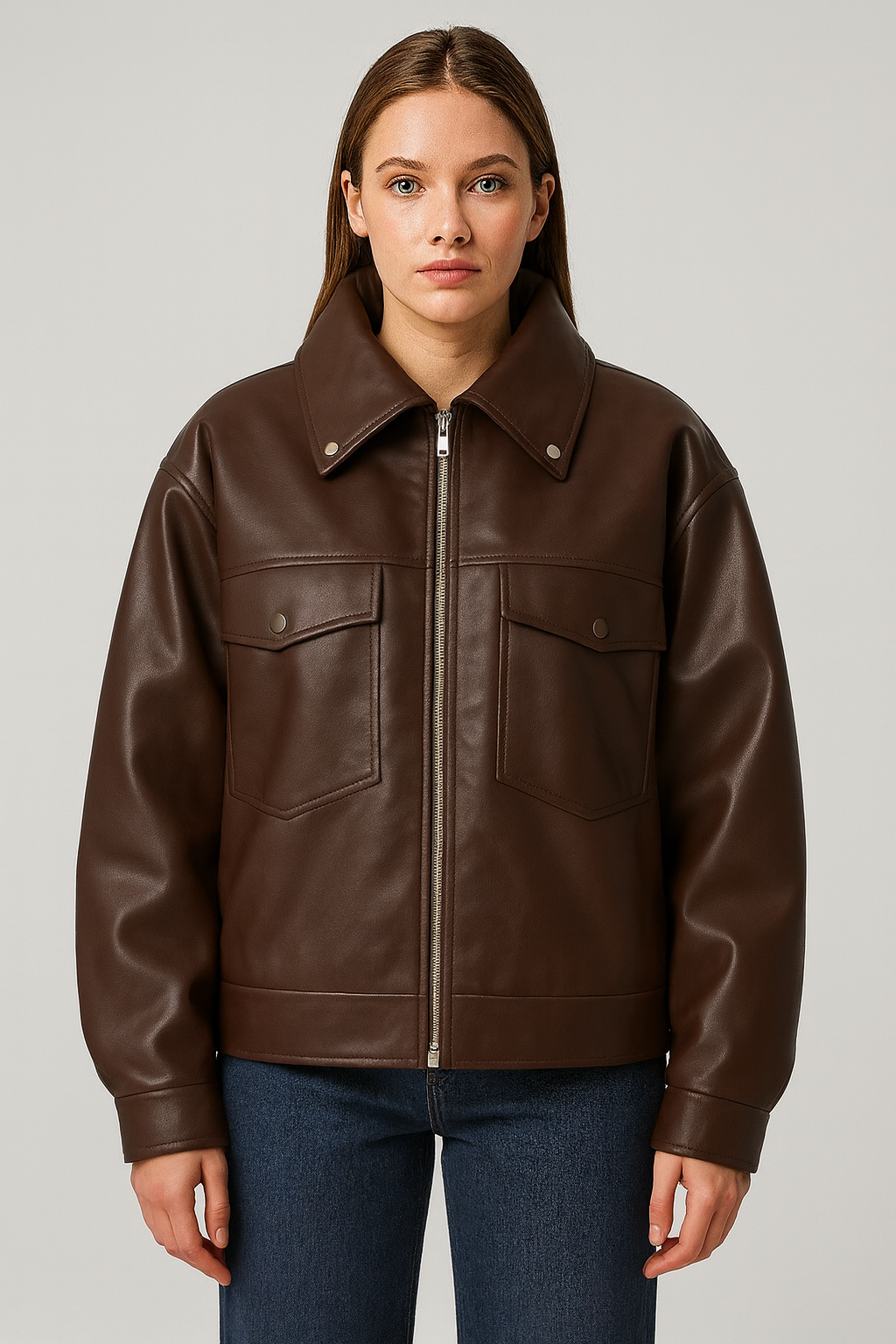 BOMBER OVERSIZE CON TASCONI ELEONORA STASI
