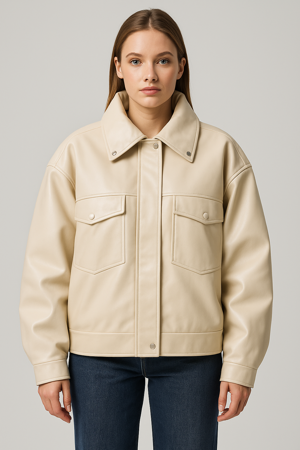 BOMBER OVERSIZE CON TASCONI ELEONORA STASI