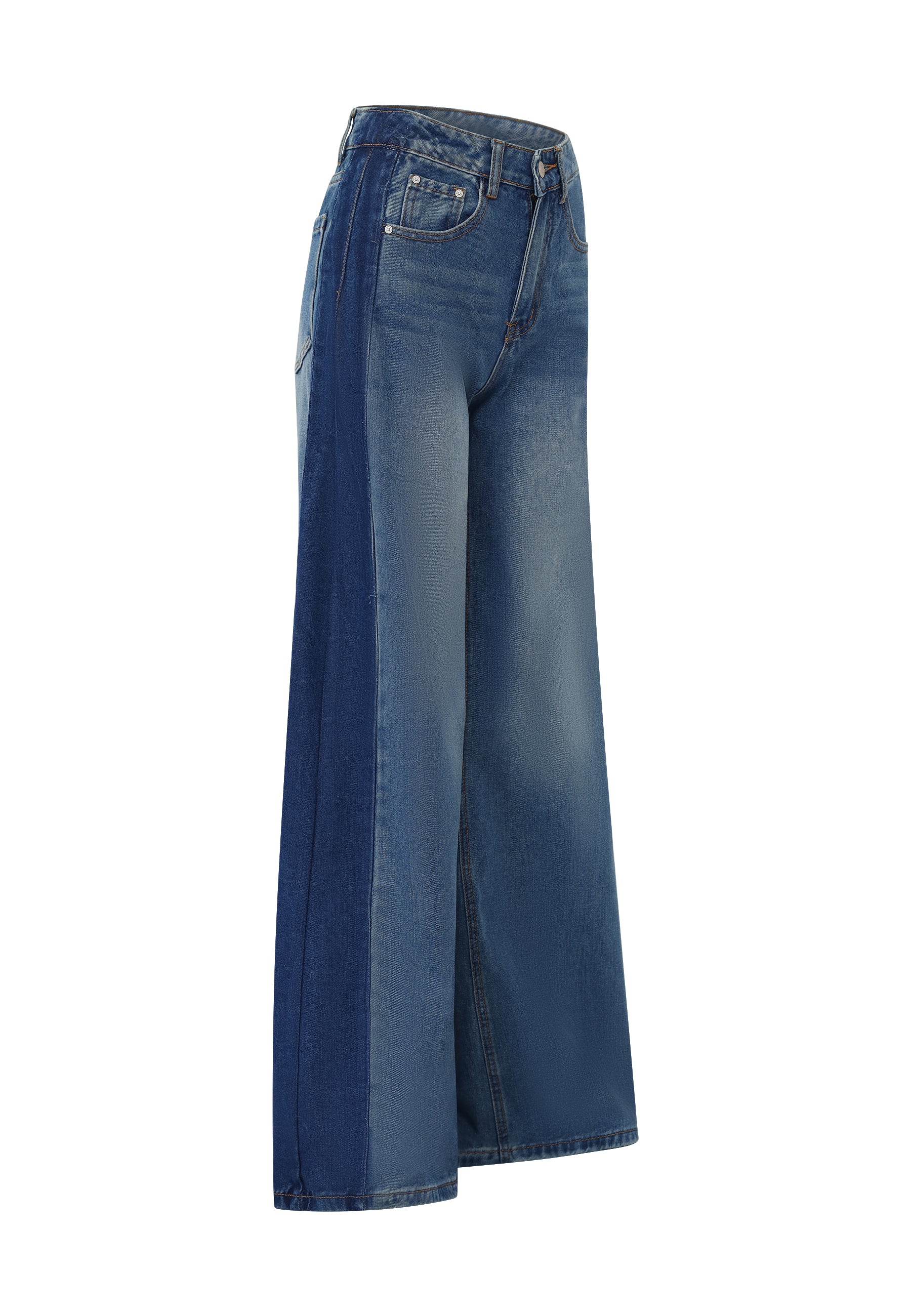 Jeans Palazzo Bicolore Eleonora Stasi